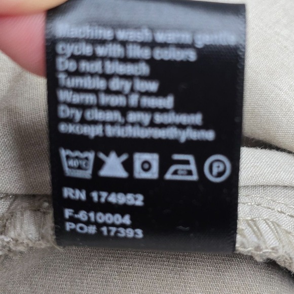 Flint and Tinder Shorts Mens 34 (Fits 32x6.5) Beige Chino Flat‎ Front Office - Picture 6 of 13